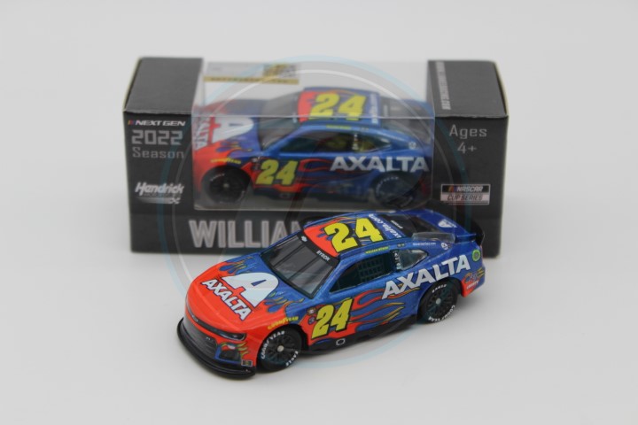 William Byron 2022 Axalta Darlington Throwback 1:64 Nascar Diecast